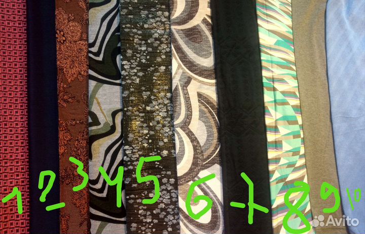 Ткань для одежды в ассортименте