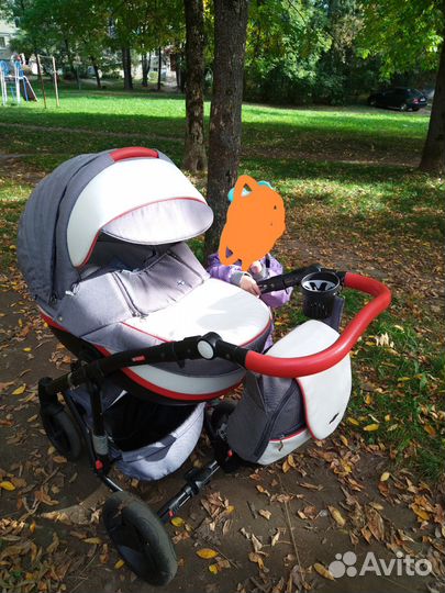Коляска 2 в 1 бу