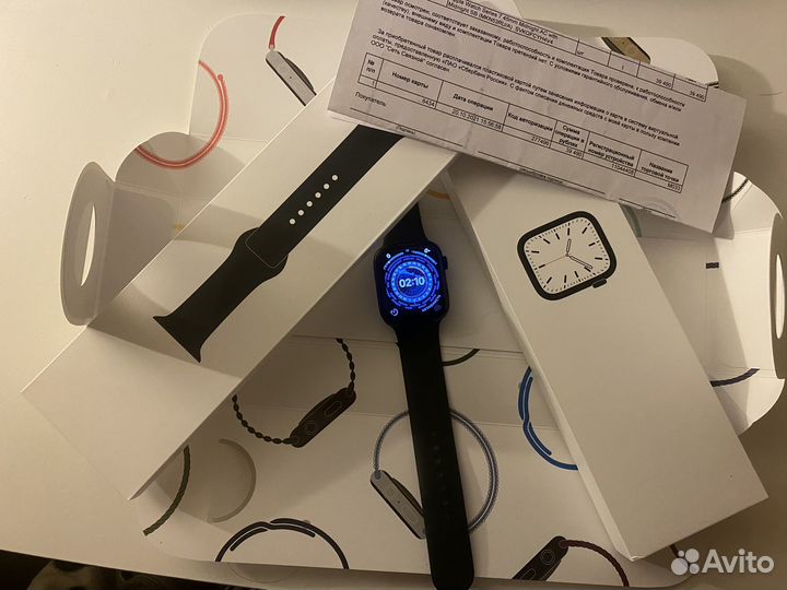 Часы apple watch 7 45 mm