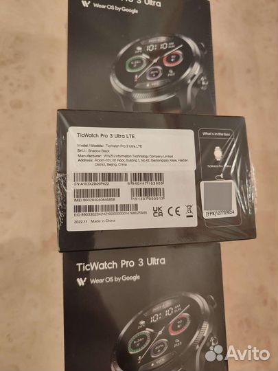 Смарт-часы Tic Watch Pro 3 Ultra LTE. e-sim.NFC