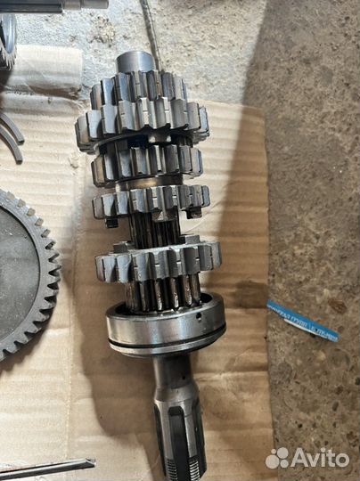 Кпп на suzuki 600-750 srad