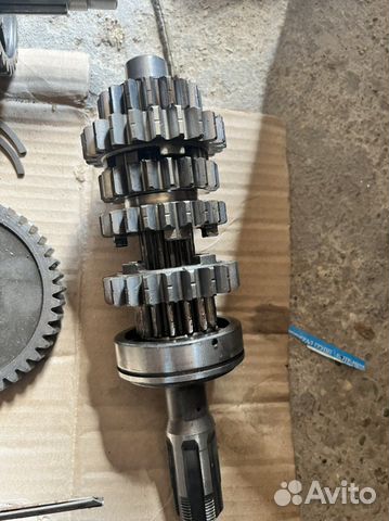 Кпп на suzuki 600-750 srad