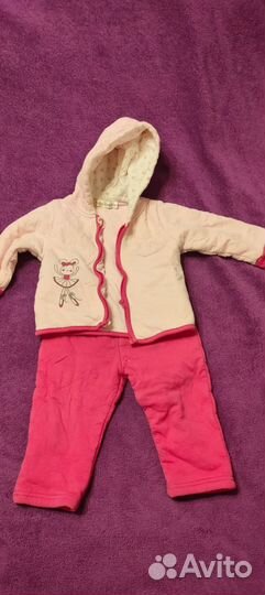 Вещи пакетом на девочку 74-80