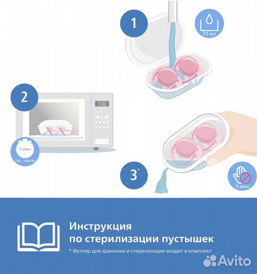 Пустышка Philips Avent ultra air, 2шт 6-18месяцев
