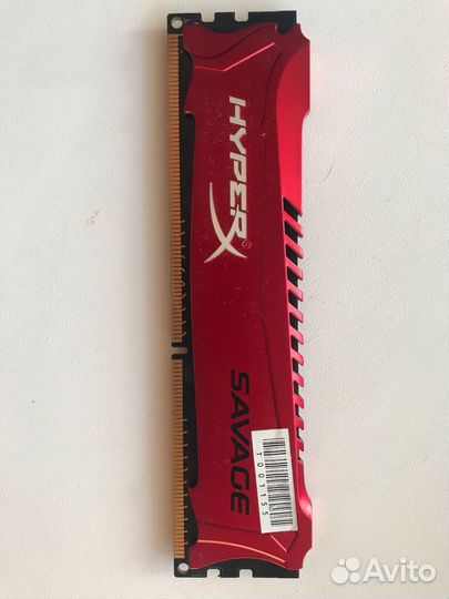 Kingston Hyperx Savage озу 2 шт. по 4 гб
