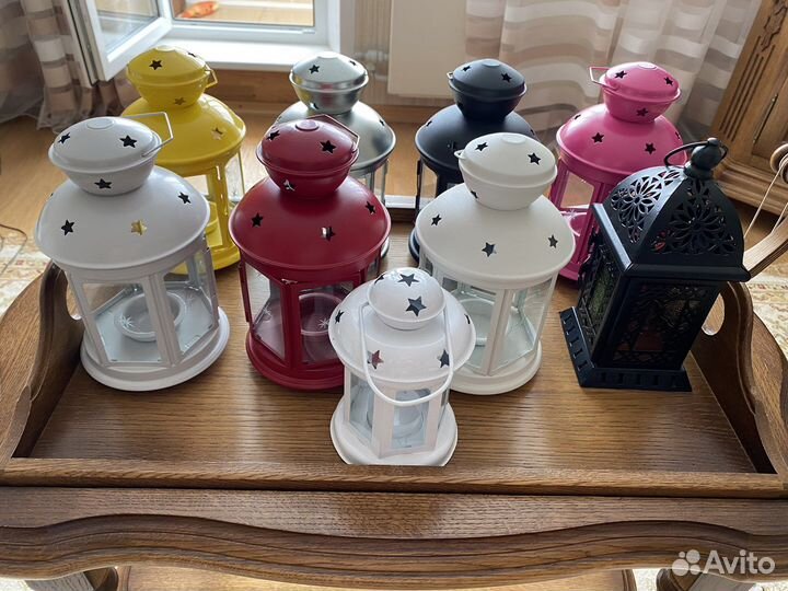 Садовые фонарики