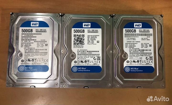 Western Digital WD5000aakx 500 Гб