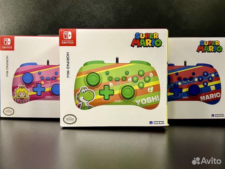 Switch: Hori. Проводной контроллер Yoshi