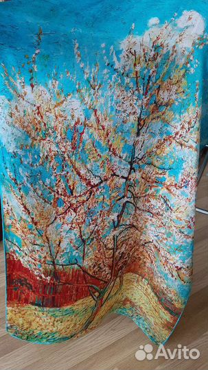 Палантин новый шелк