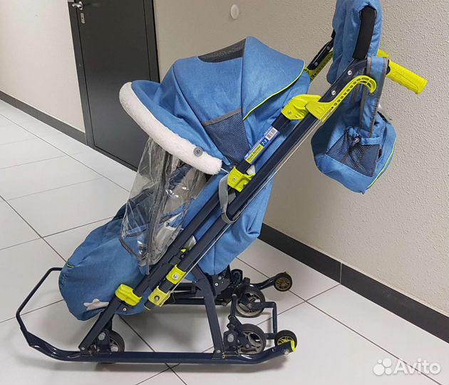 Санки коляска ника