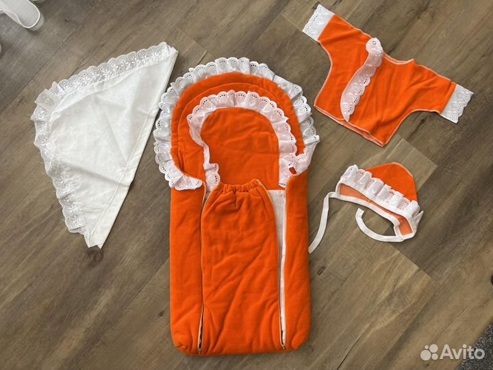 Конверт - набор на выписку новый