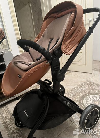 Коляска 2 в 1 эко кожа