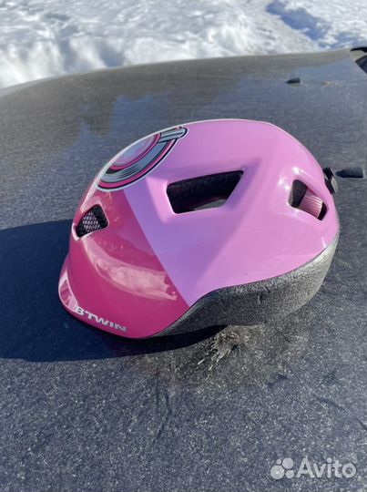 Детский шлем защитный на возраст 2-6 лет регулируе