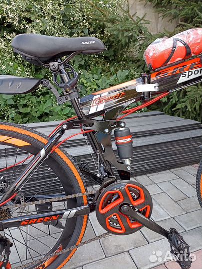 Новый складной 24 колеса,21 скорость shimano