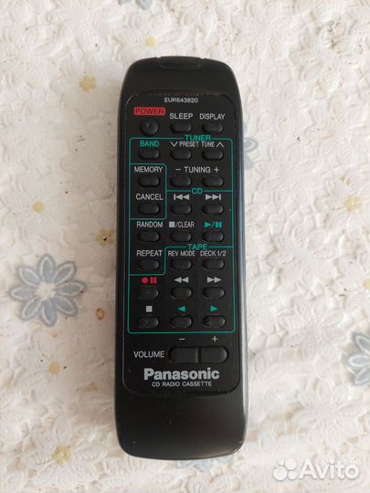Пульт ду panasonic для магнитоллы 690,680 оригинал