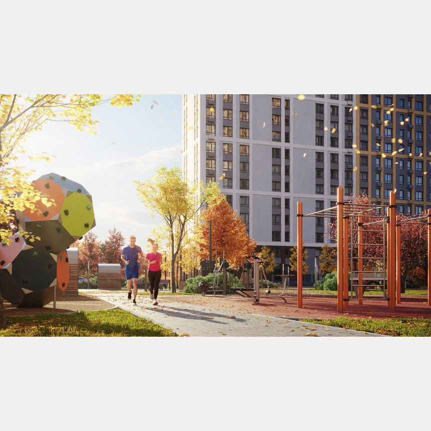 2-к. квартира, 62,4 м², 22/24 эт.