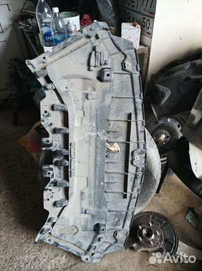 Защита бампера переднего Mercedes S217 Coupe