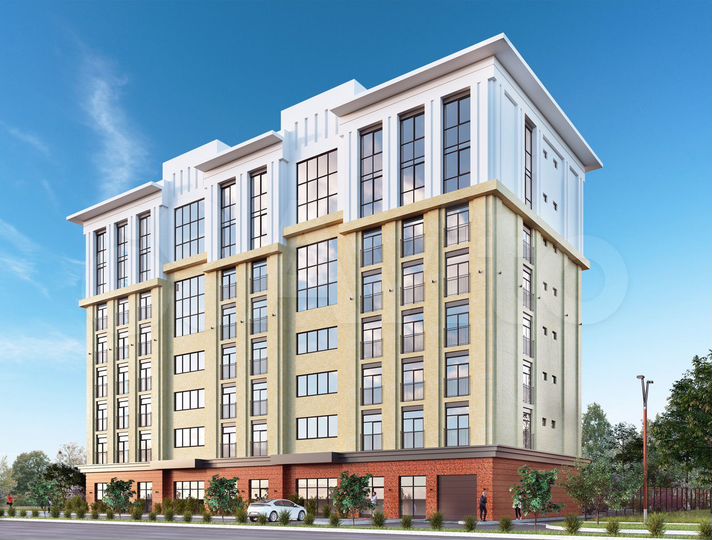 4-к. квартира, 131,2 м², 2/8 эт.