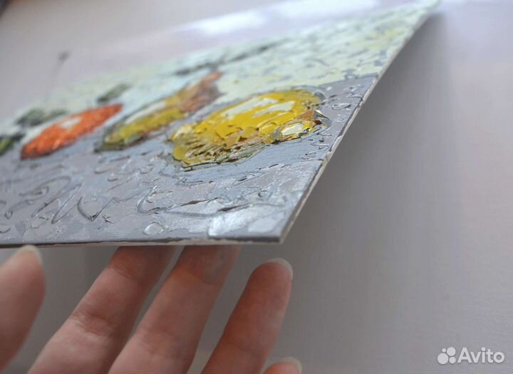 Картина маслом Натюрморт с фруктами Мастихин