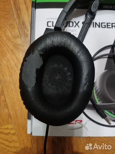 Игровые наушники hyperx cloudx stinger