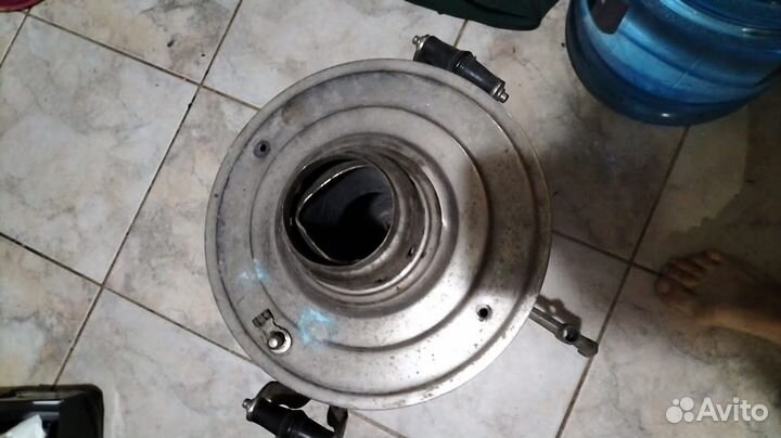 Самовар на дровах старинный