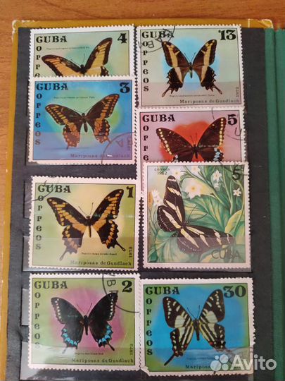 Марки 1968 года