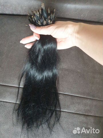 Волосы натуральные черные