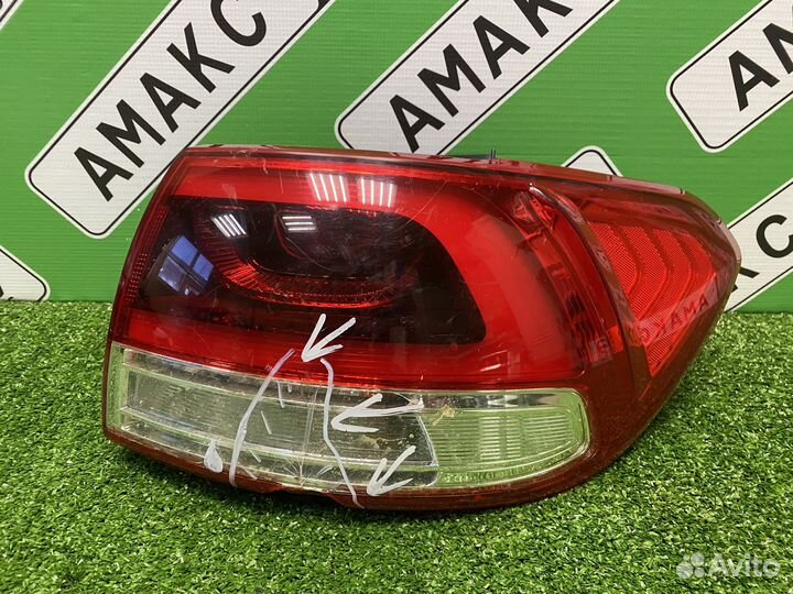 Фонарь задний правый наружный KIA sorento 3 led