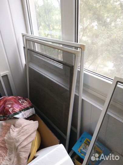 Москитные сетки на окна с размерами бу