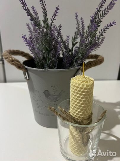 Свеча ручная работа