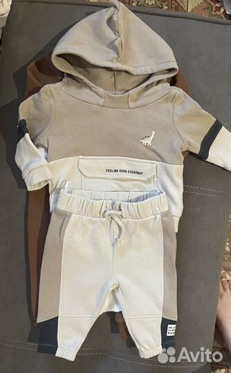 Одежда пакетом на мальчика 62 68 h&m