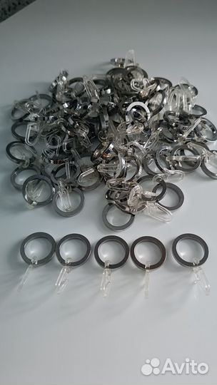 Карниз для штор двухрядный металлический