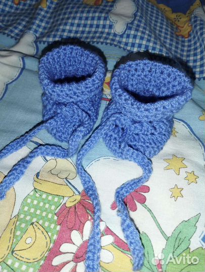 Пинетки вязаные