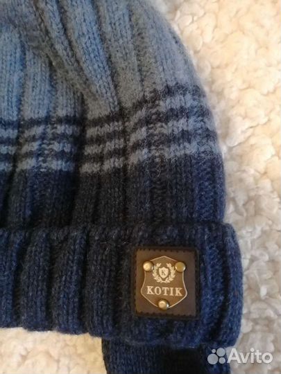 Шапка для мальчика kotik