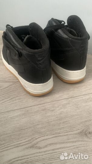 Кеды Nike Air Force черные оригинал