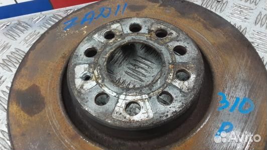 Диск тормозной передний volkswagen tiguan 1 (ZAD11