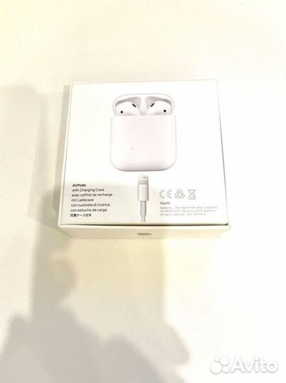 Коробка airpods