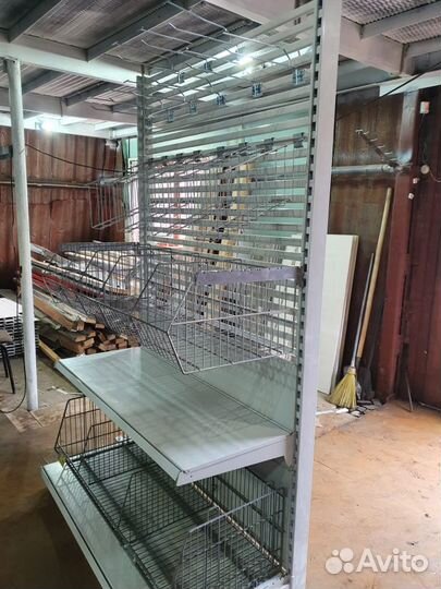 Стеллаж металлический стенка из штанг 500 шт