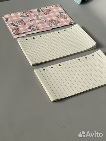 Набор блокнот для девочки +50 предметов