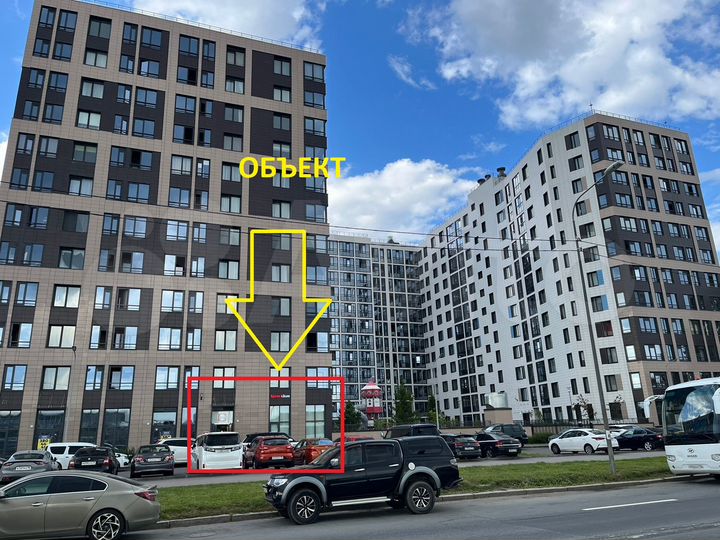 «Статус у Парка Победы» Торговая площадь, 72.3 м²