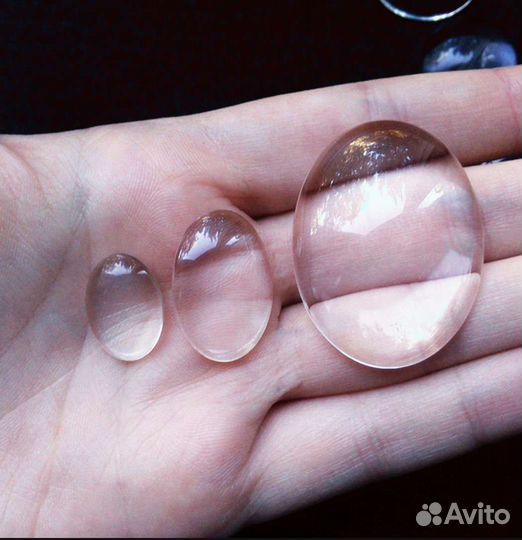 Кабошоны стеклянные