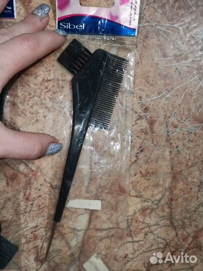 Кисть-расчёска для окрашивания волос