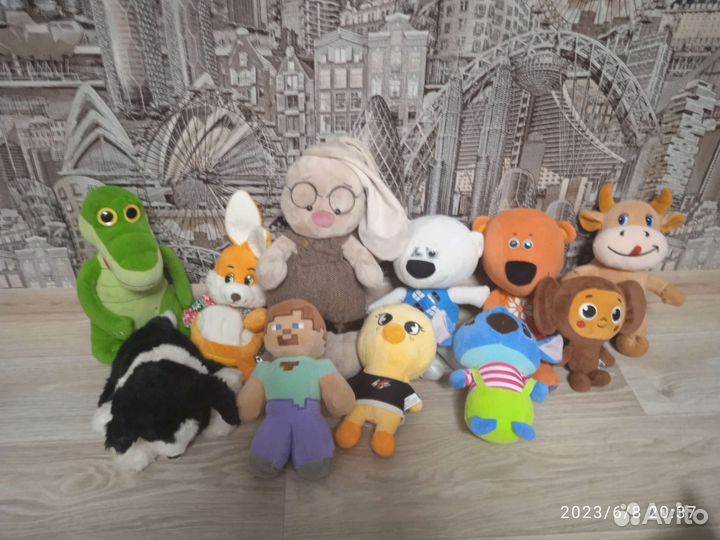 Детские игрушки мягкие