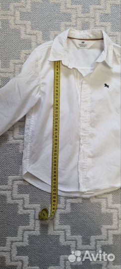 Рубашка белая детская