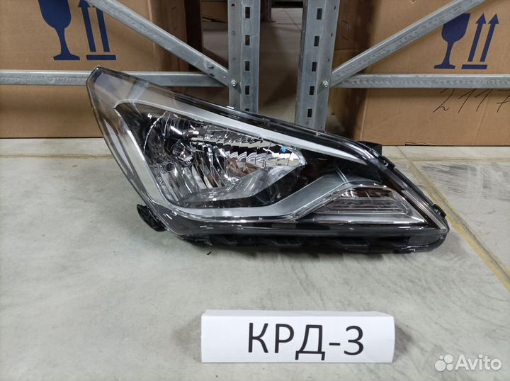 Фара правая Hyundai Solaris 1 2011-2017