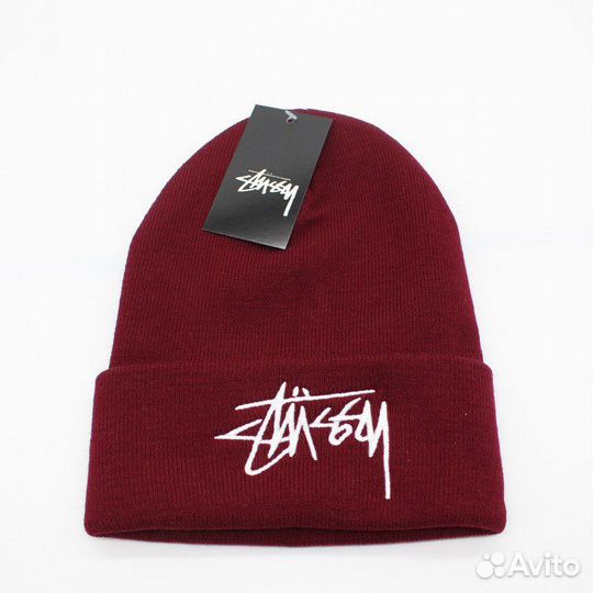 Модная шапка stussy
