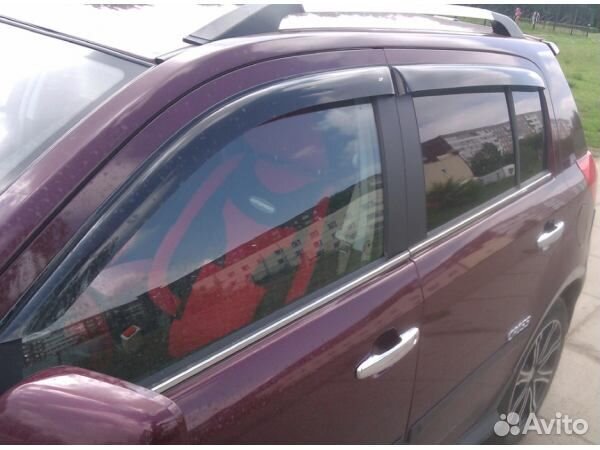 Дефлекторы боковых окон Geely MK Cross хетчбэк