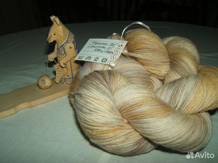 Пряжа вязальная шерсть,бэби альпака, вискоза, проф