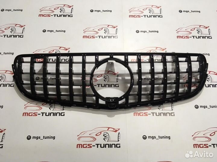 Решетка Mercedes GLC X253 Без звезды
