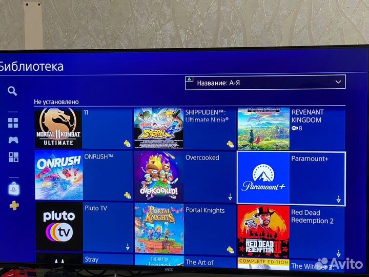 Sony PS4 slim полный комплект+2 геймпада+много игр